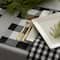 DII® Reversible Gingham & Buffalo Check Placemat Set, 4ct.